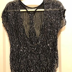 Beaded Parker shirt